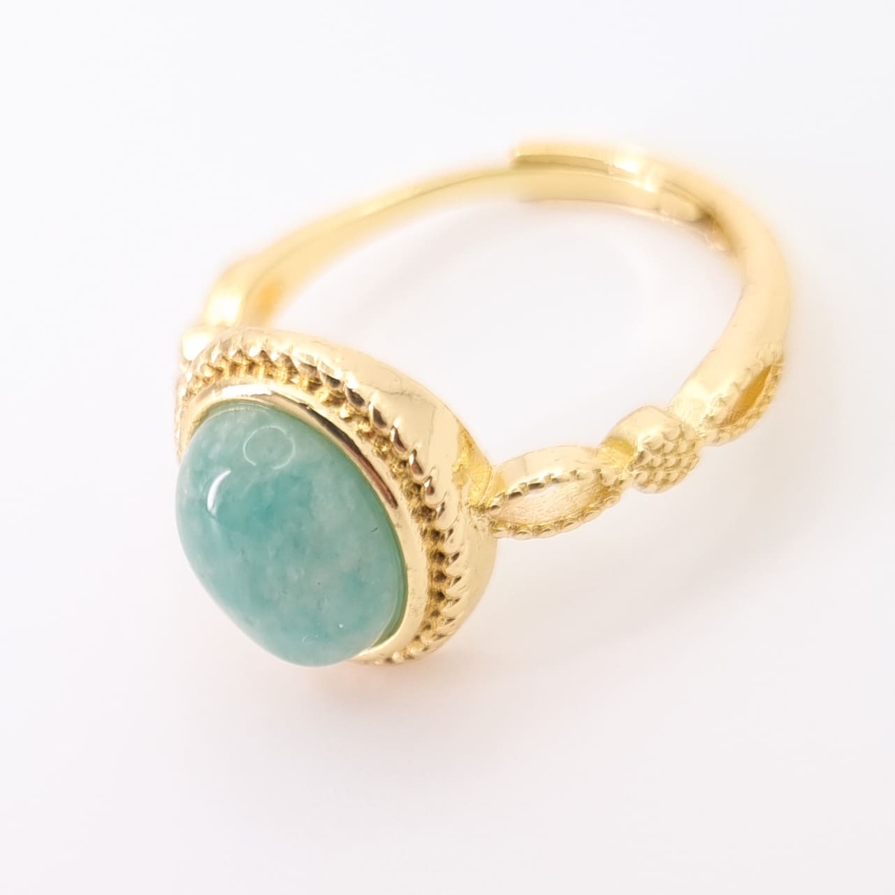 BAGUE CYA AMAZONITE