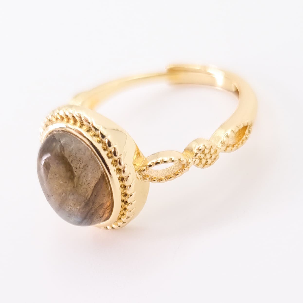 BAGUE CYA LABRADORITE