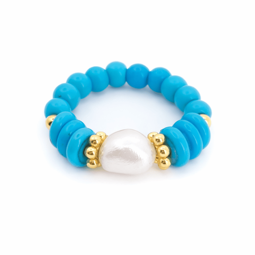BAGUE AMEA TURQUOISE