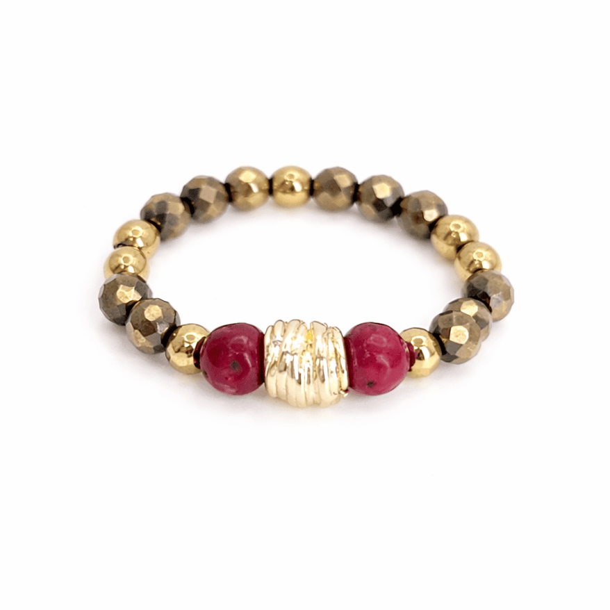 BAGUE CALA PYRITE