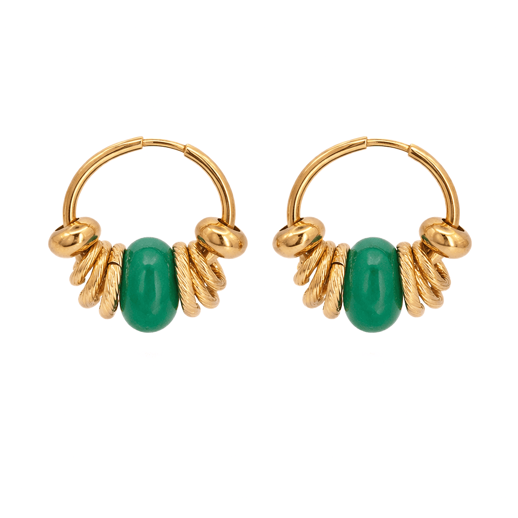 BOUCLE VICTORIA AGATE GOLD