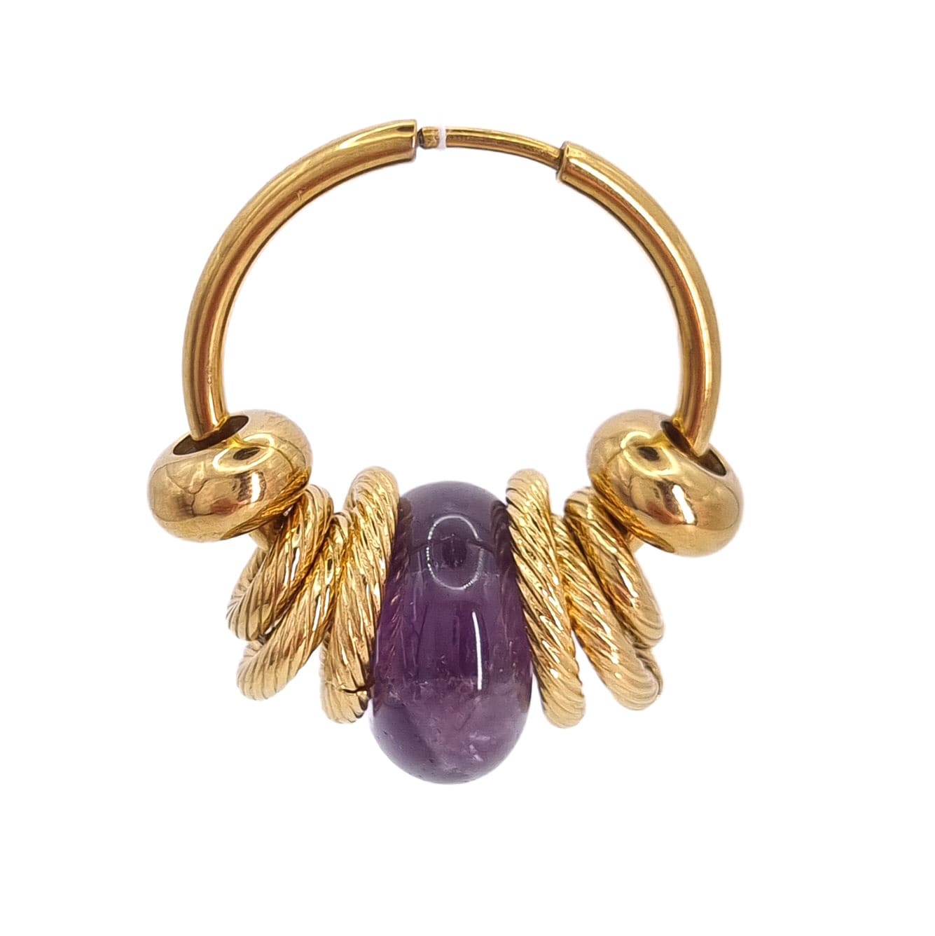 BOUCLE VICTORIA AMETHYSTE GOLD