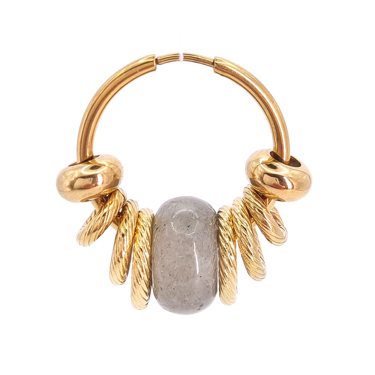 BOUCLE VICTORIA LABRADORITE GOLD