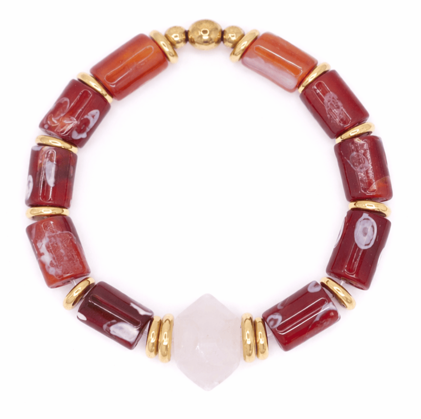 BRACELET AUREA CORNALINE