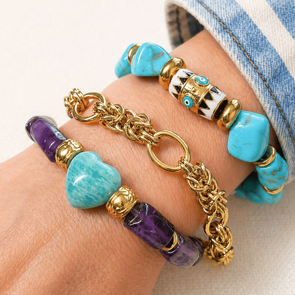 BRACELET ELISE AMAZONITE