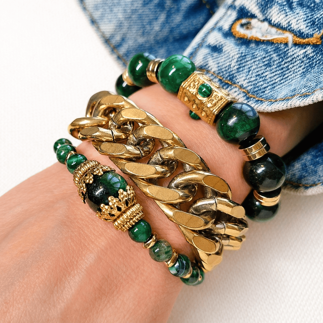 BRACELET LENA GREEN