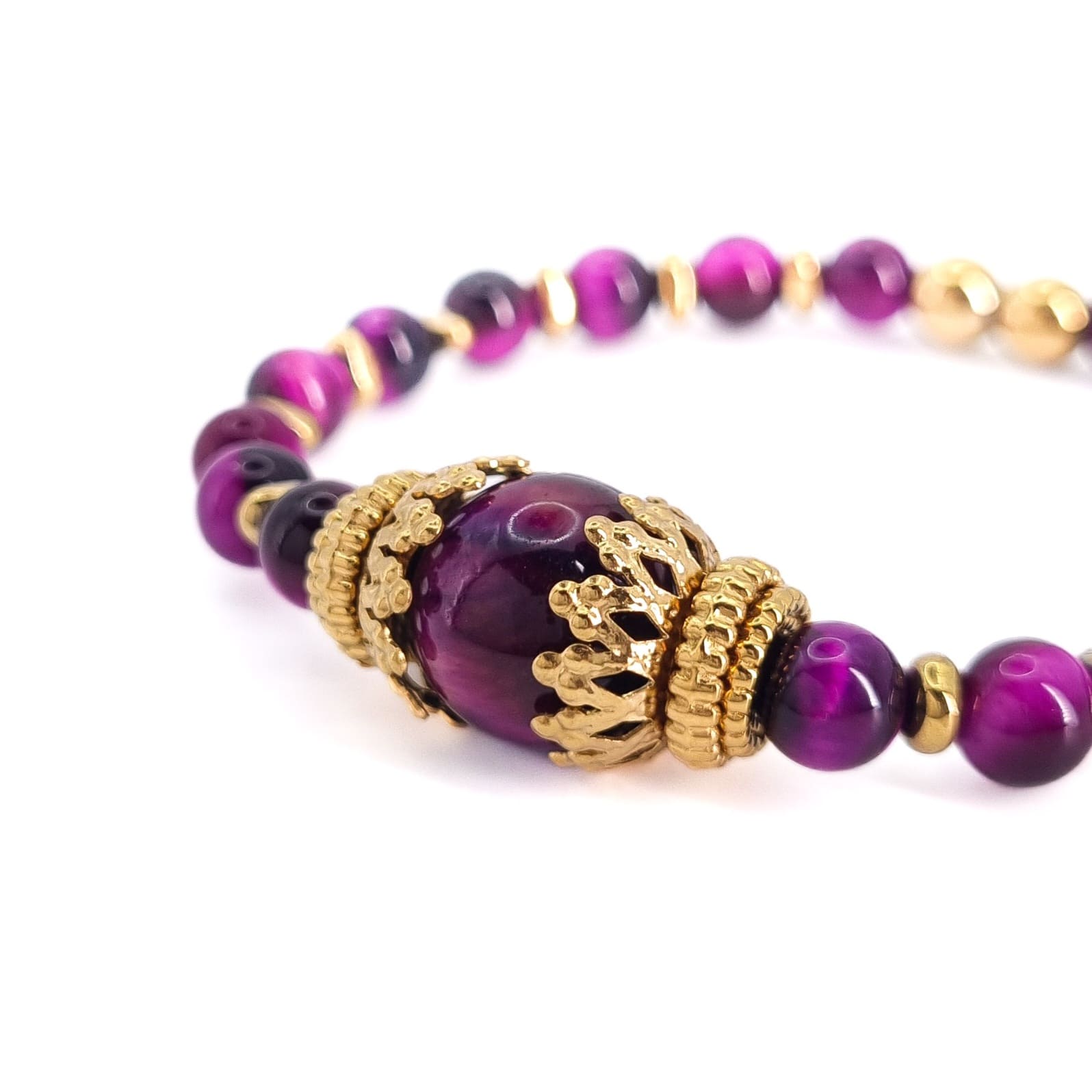 BRACELET LENA PLUM