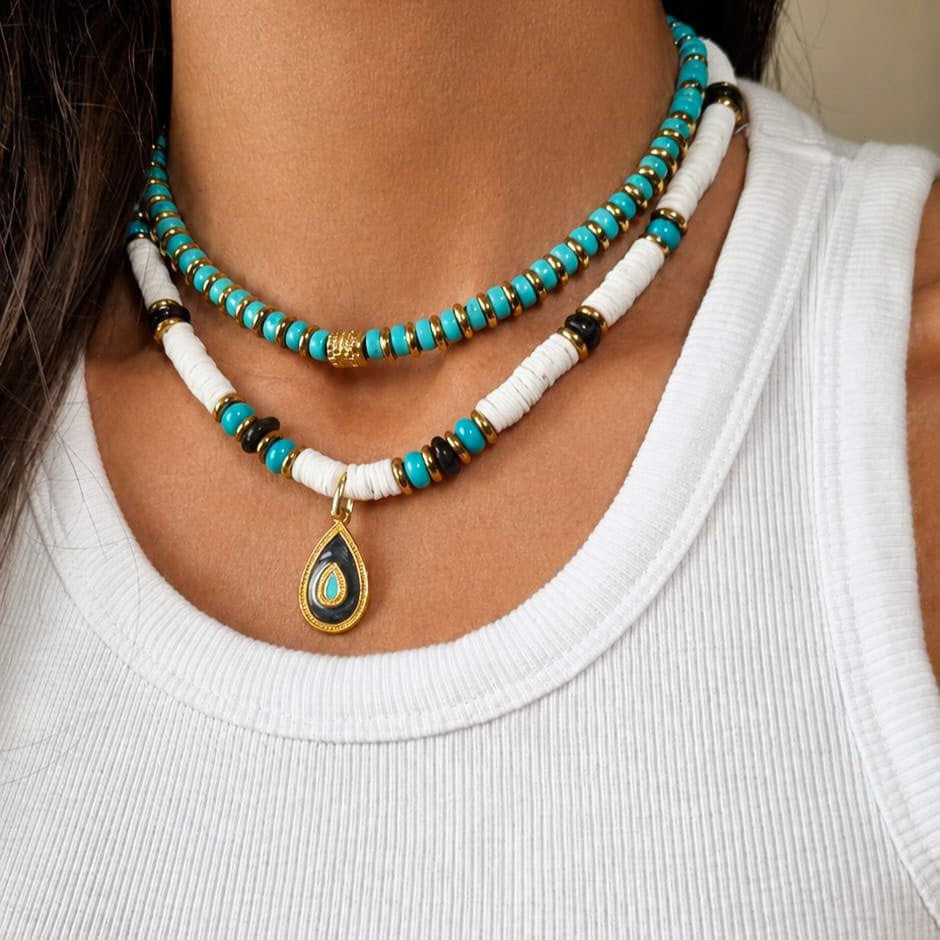 COLLIER AZURA BLACK