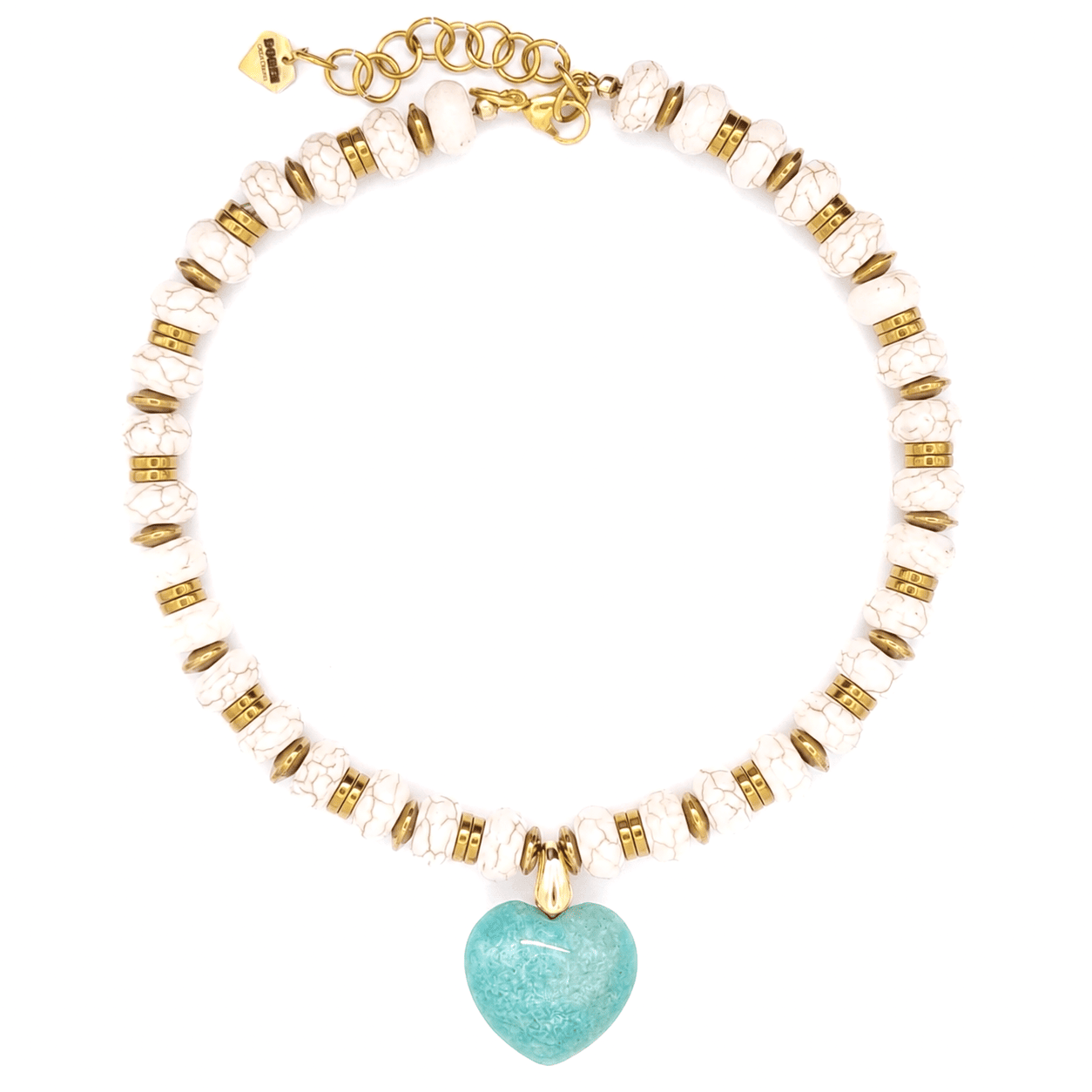 COLLIER DEBO AMAZONITE
