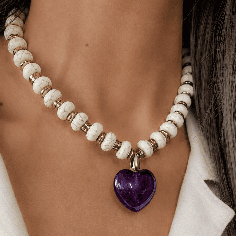 COLLIER DEBO AMETHYSTE
