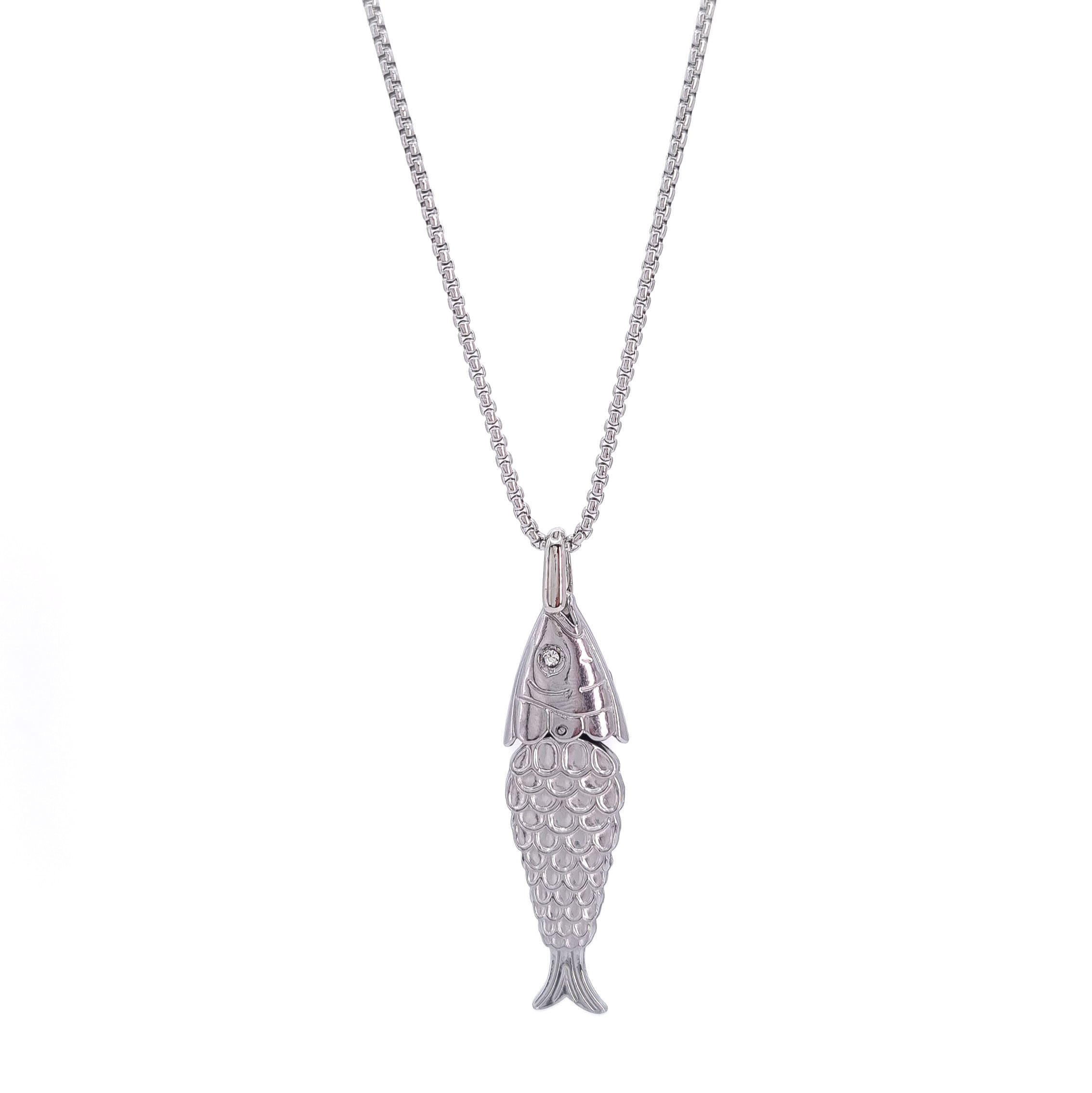 COLLIER HIRA SILVER