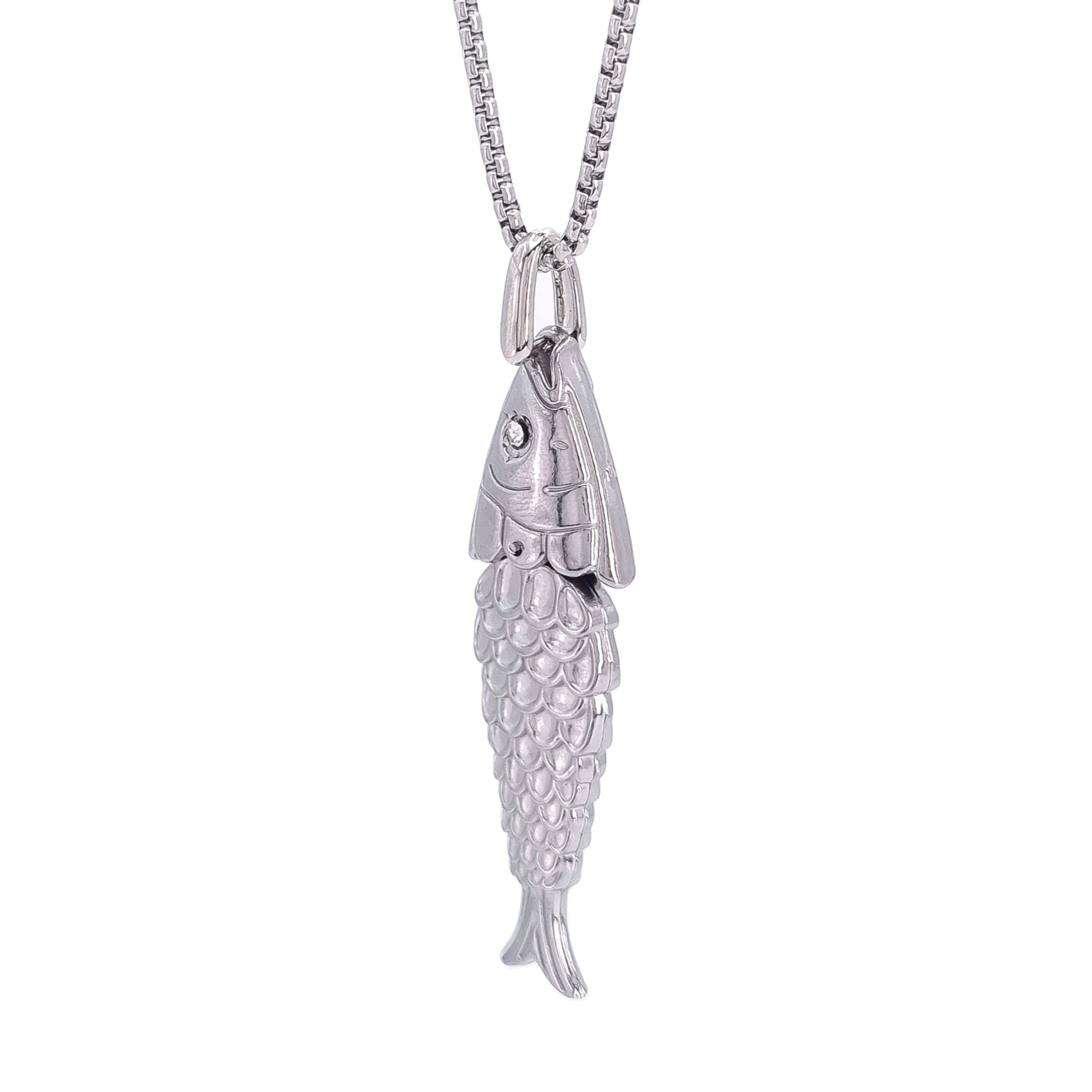COLLIER HIRA SILVER