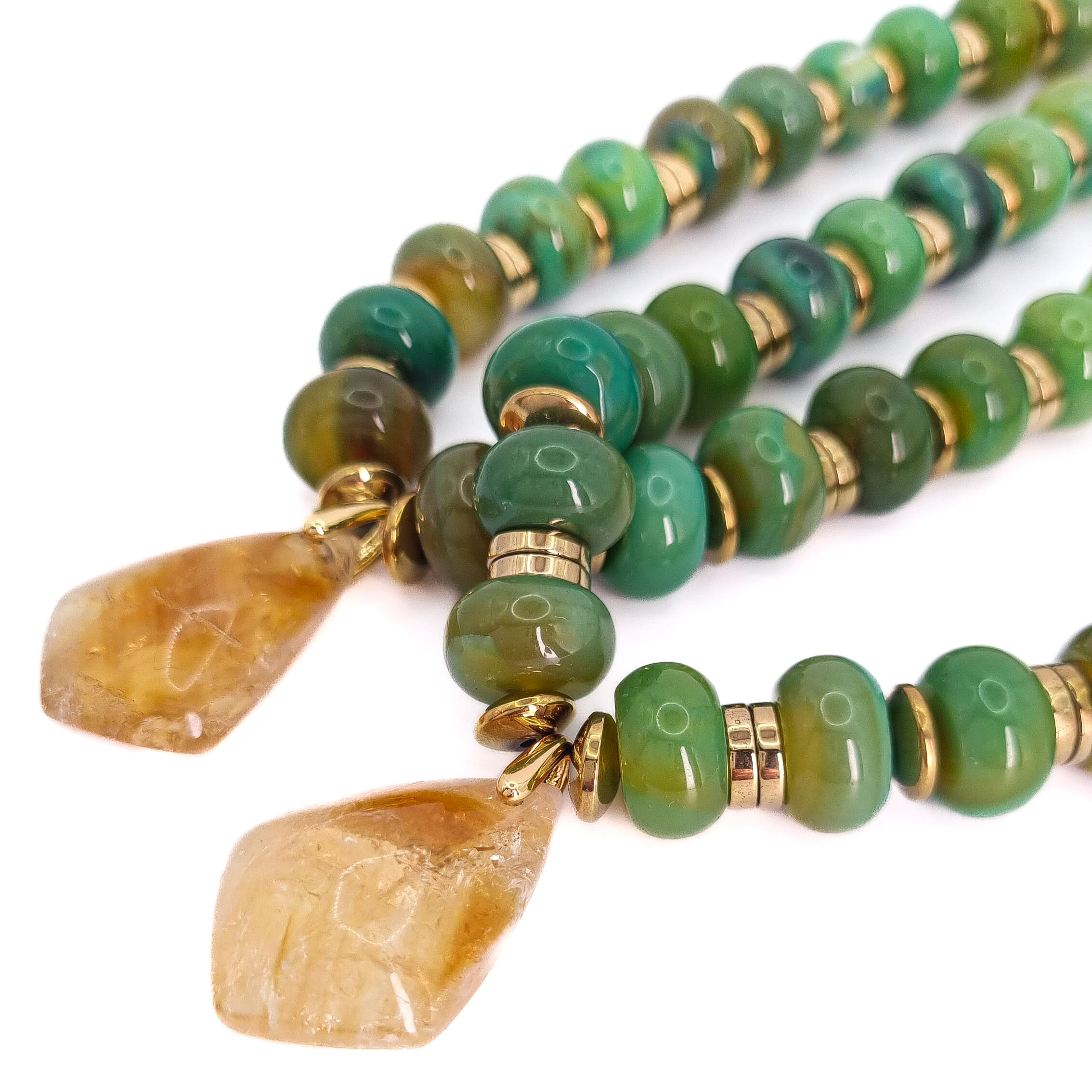 COLLIER IRIS AGATE
