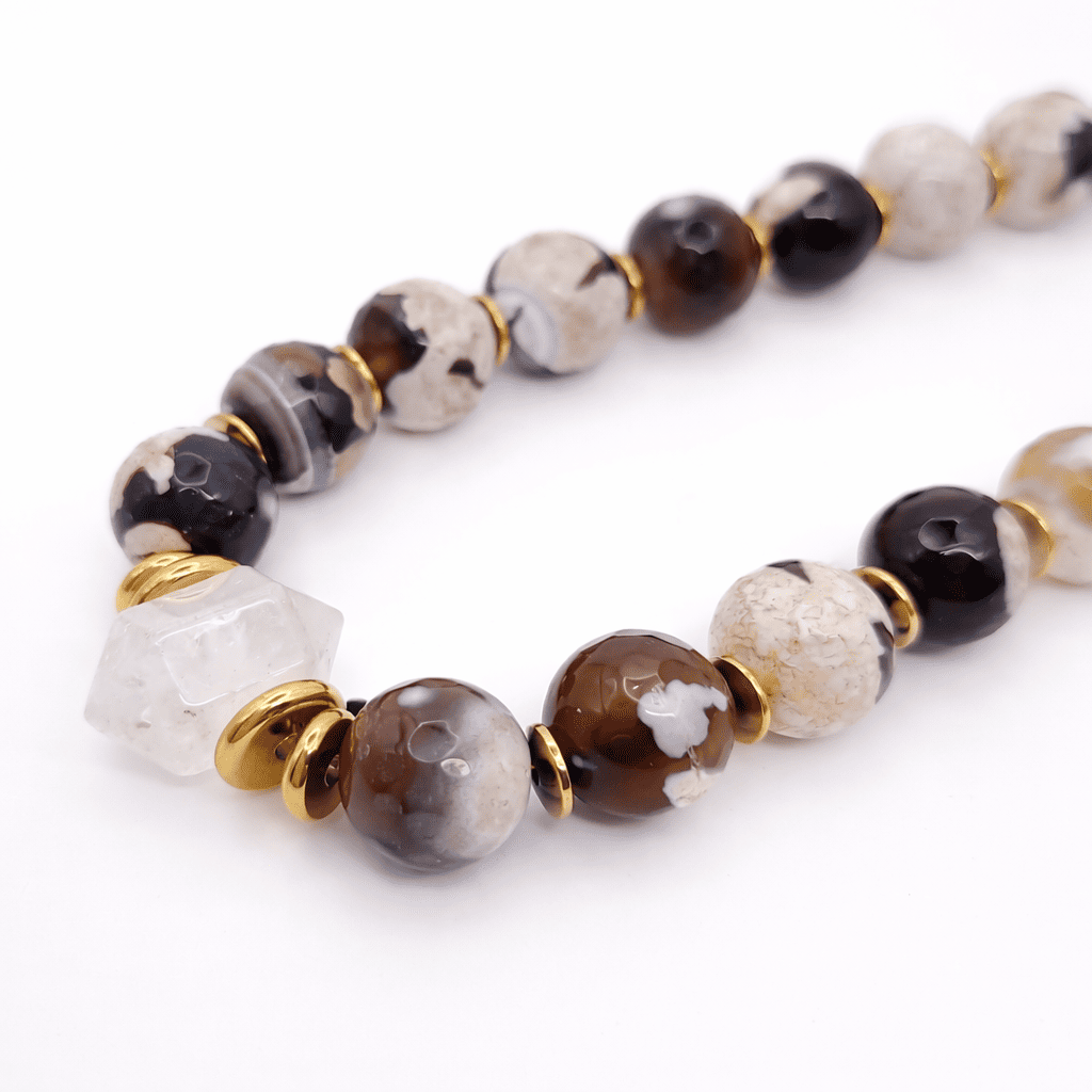 COLLIER JINA AGATE