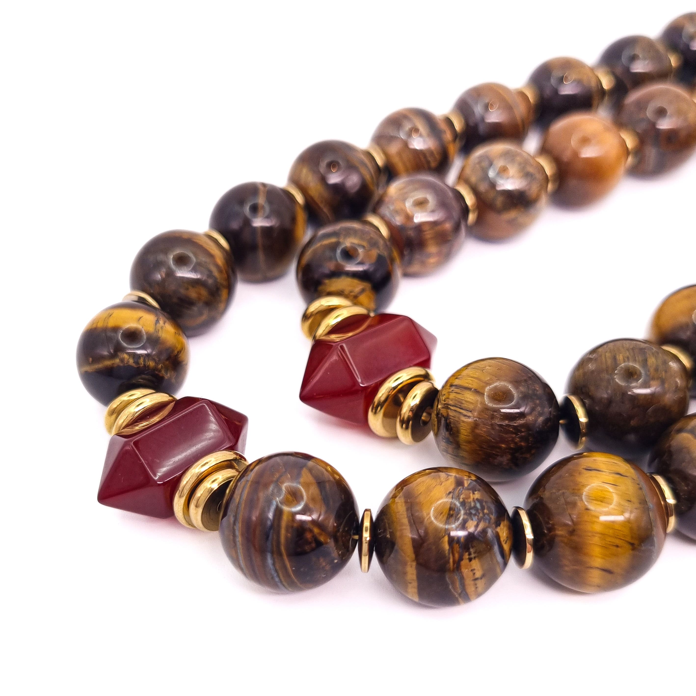 COLLIER JODY OEIL DE TIGRE