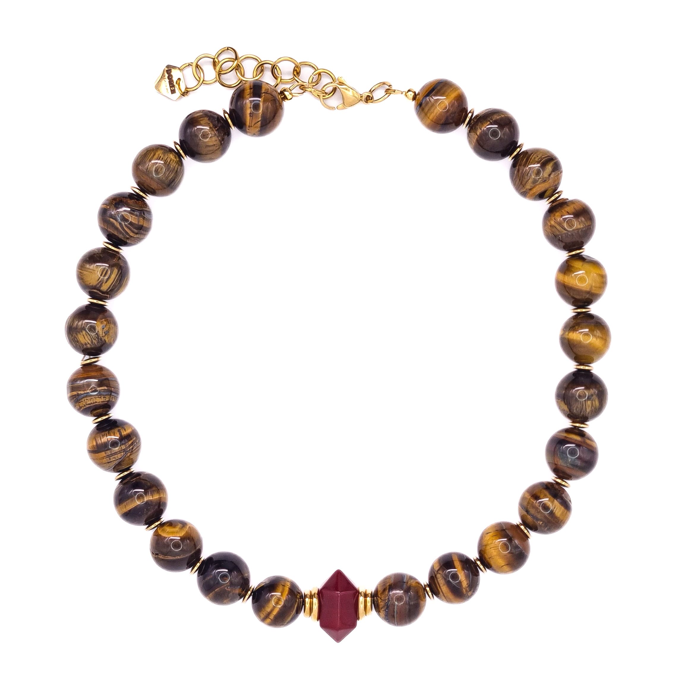 COLLIER JODY OEIL DE TIGRE