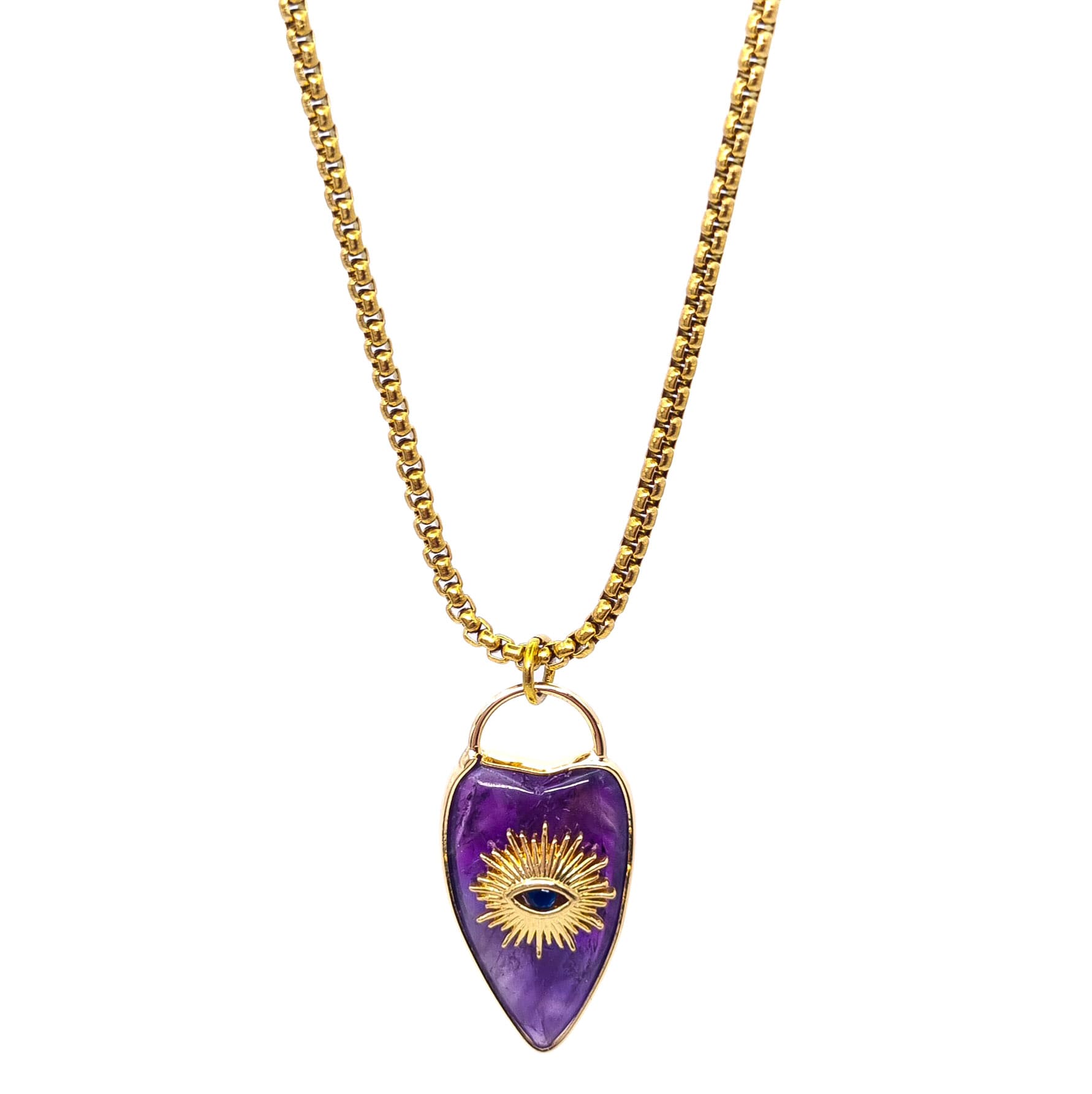 COLLIER MELINA AMETHYSTE