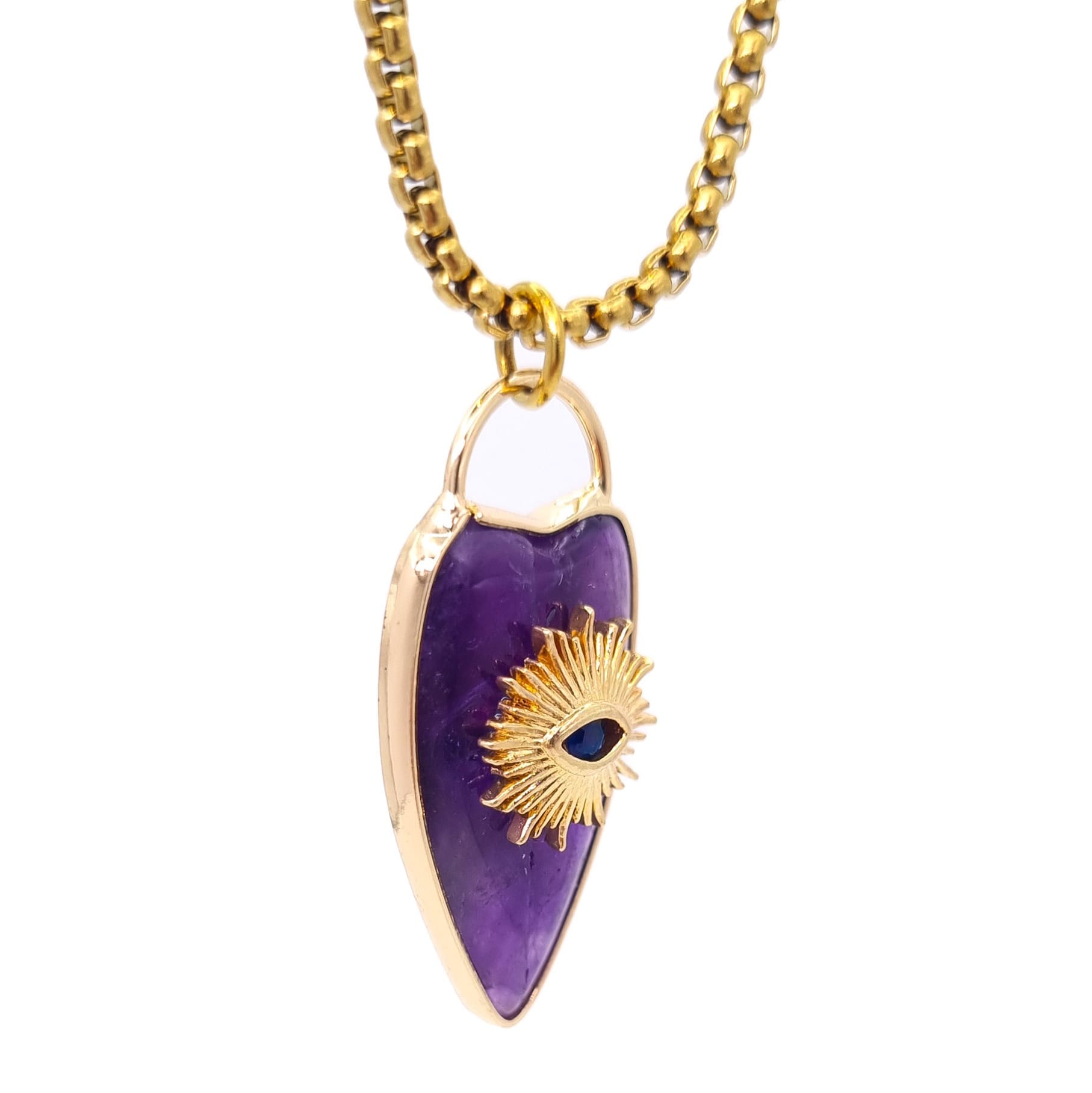 COLLIER MELINA AMETHYSTE