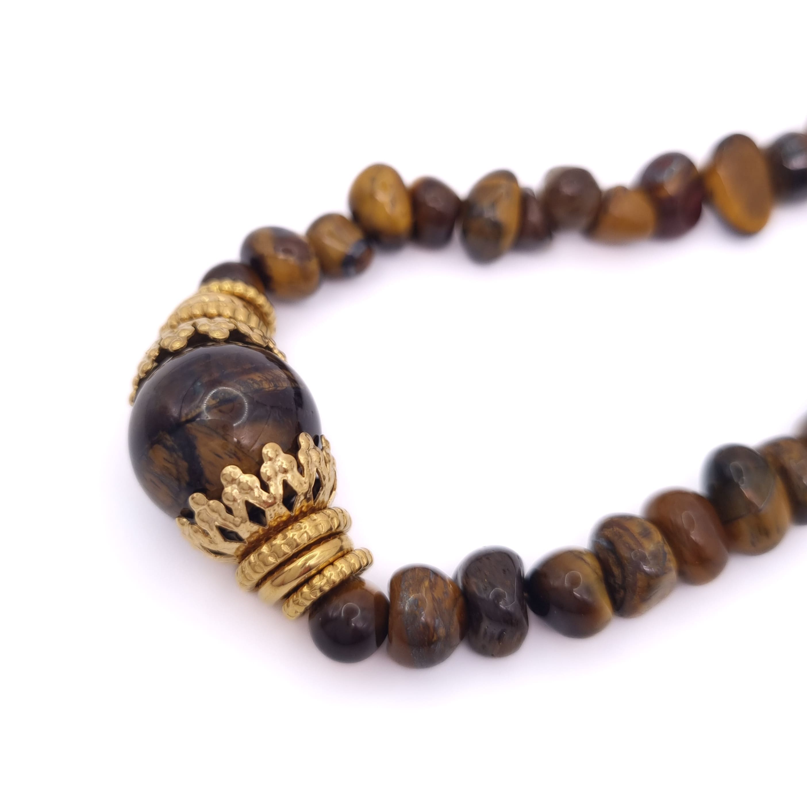COLLIER NOLA OEIL DE TIGRE