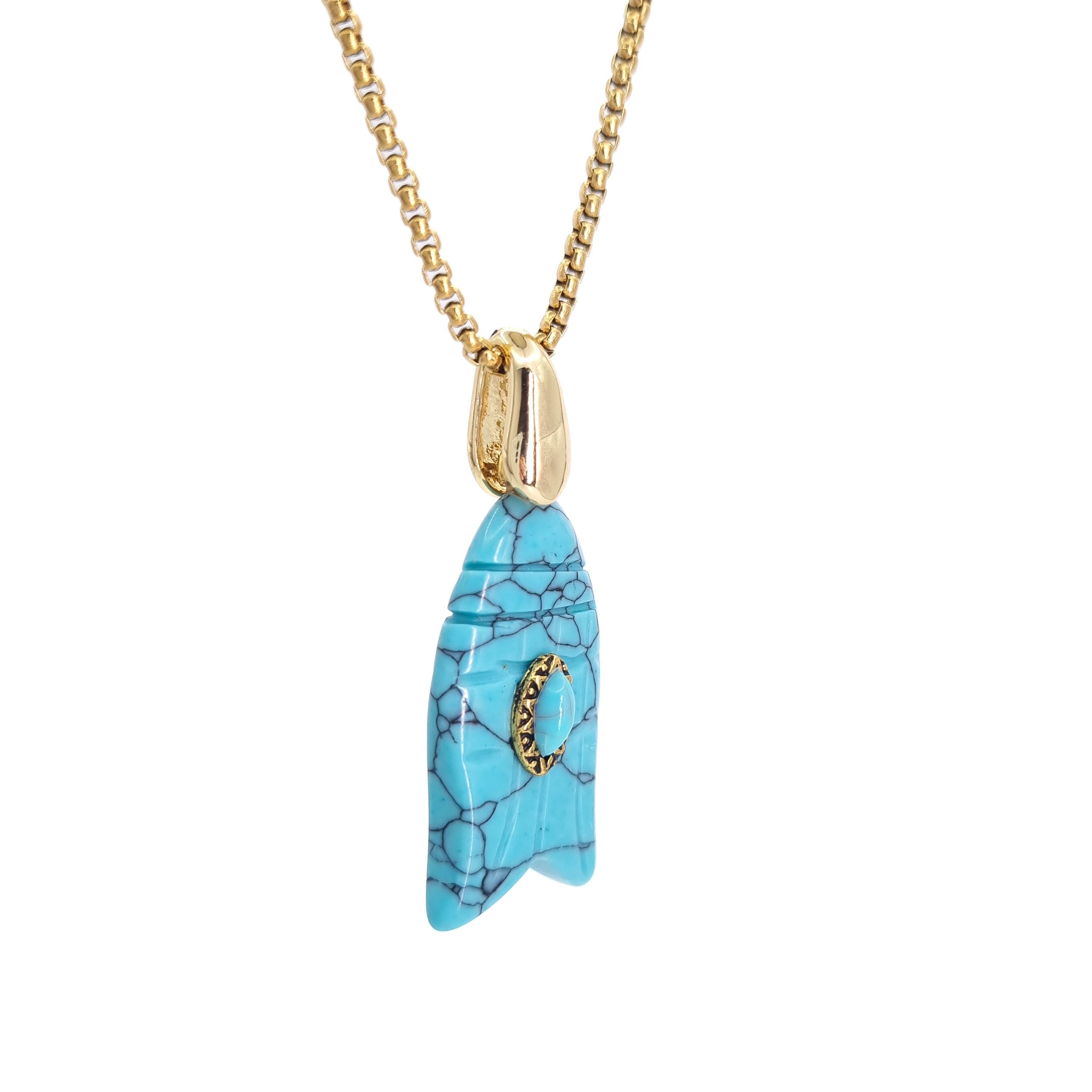 COLLIER HALLE TURQUOISE