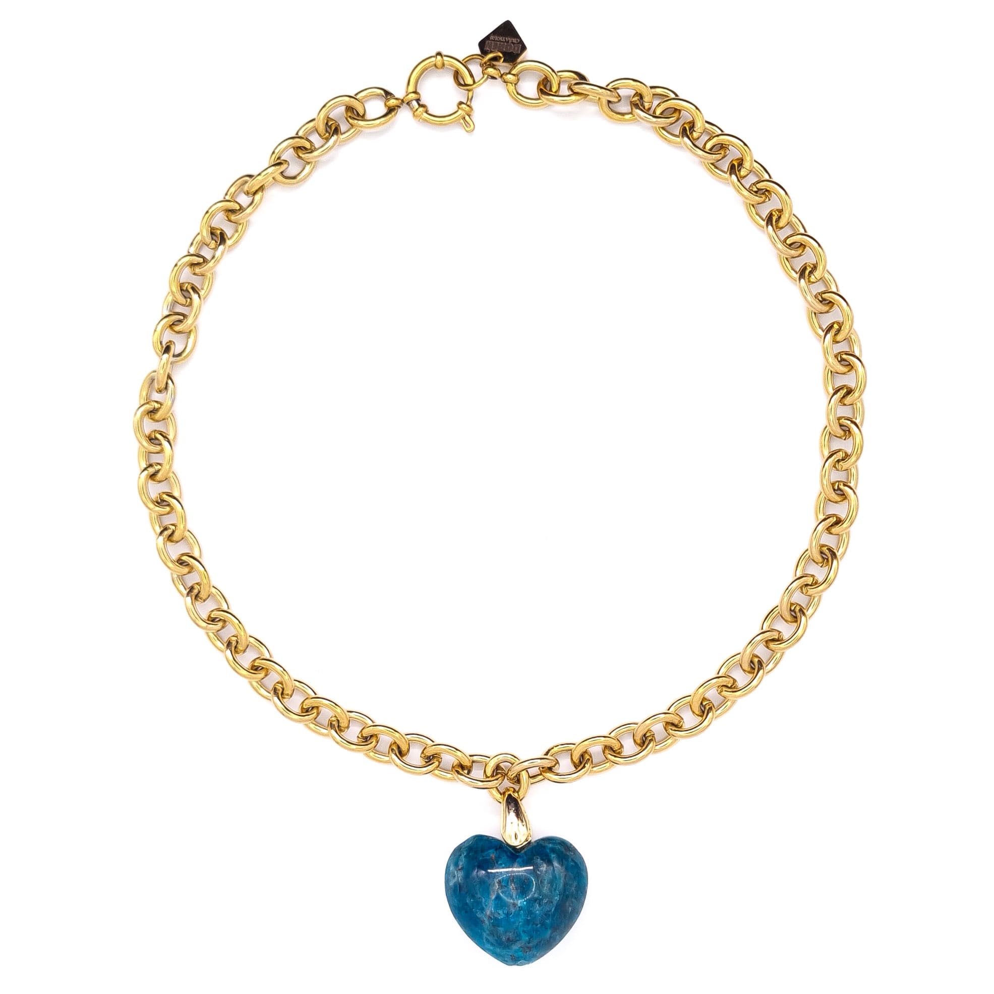 COLLIER PASSION APATITE GOLD