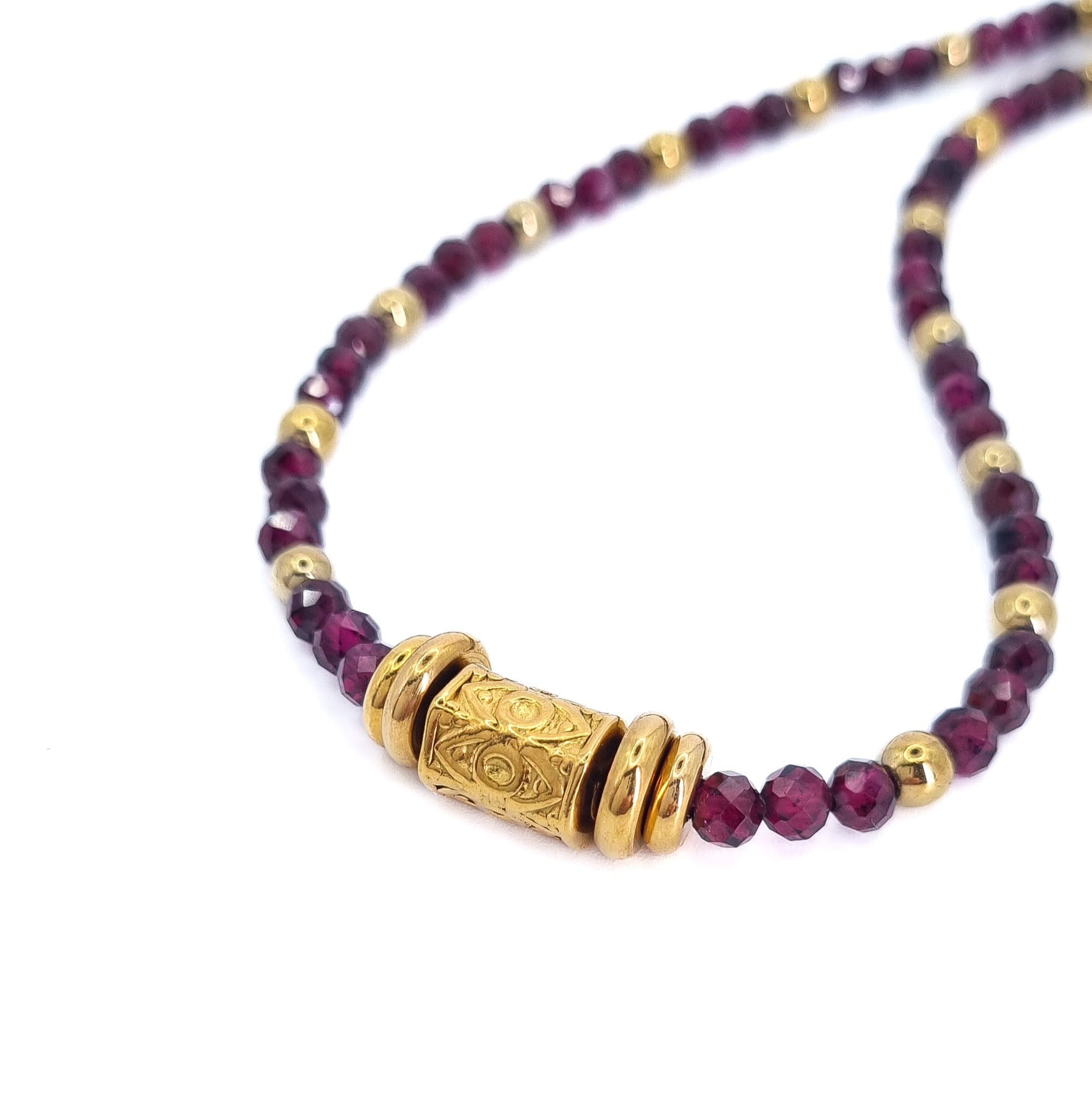 COLLIER PERRINE GRENAT