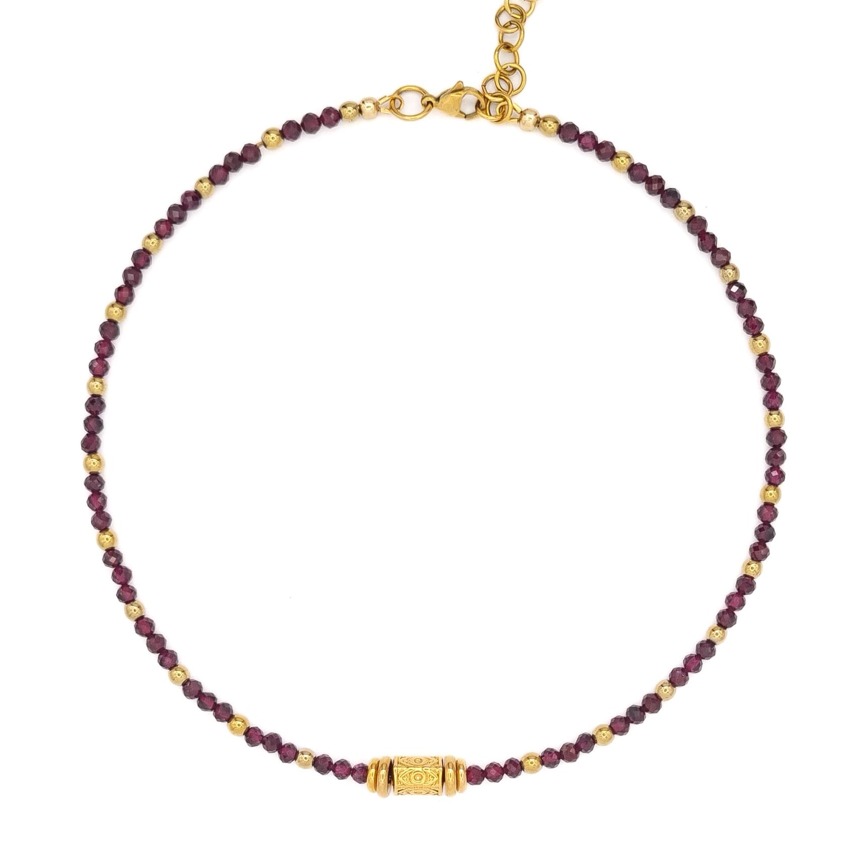 COLLIER PERRINE GRENAT