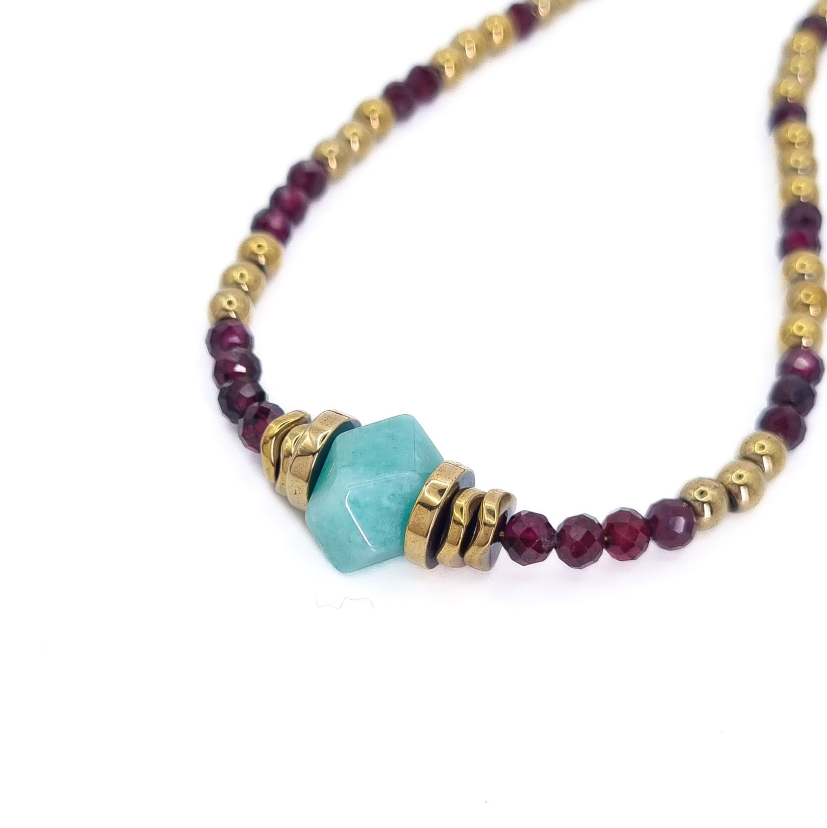 COLLIER SIBYLLE GRENAT