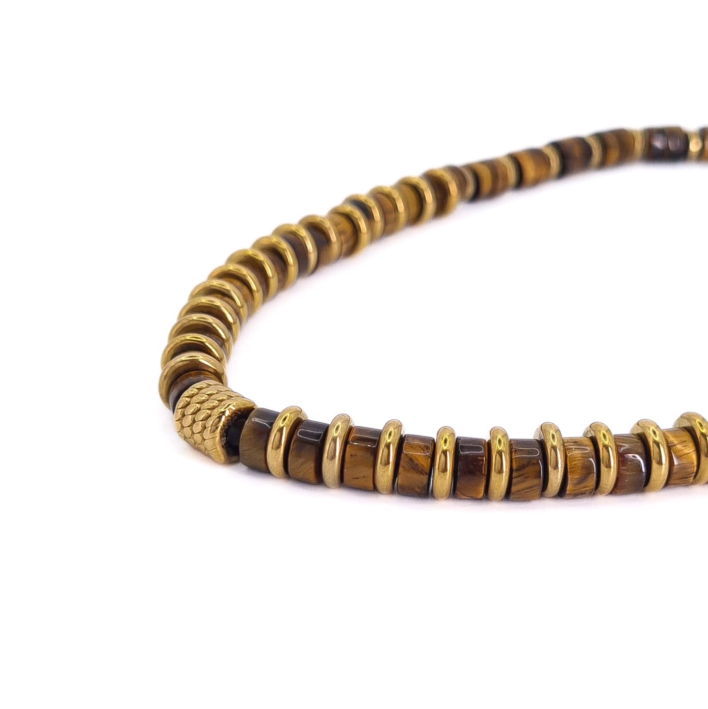 COLLIER ZOE OEIL DE TIGRE