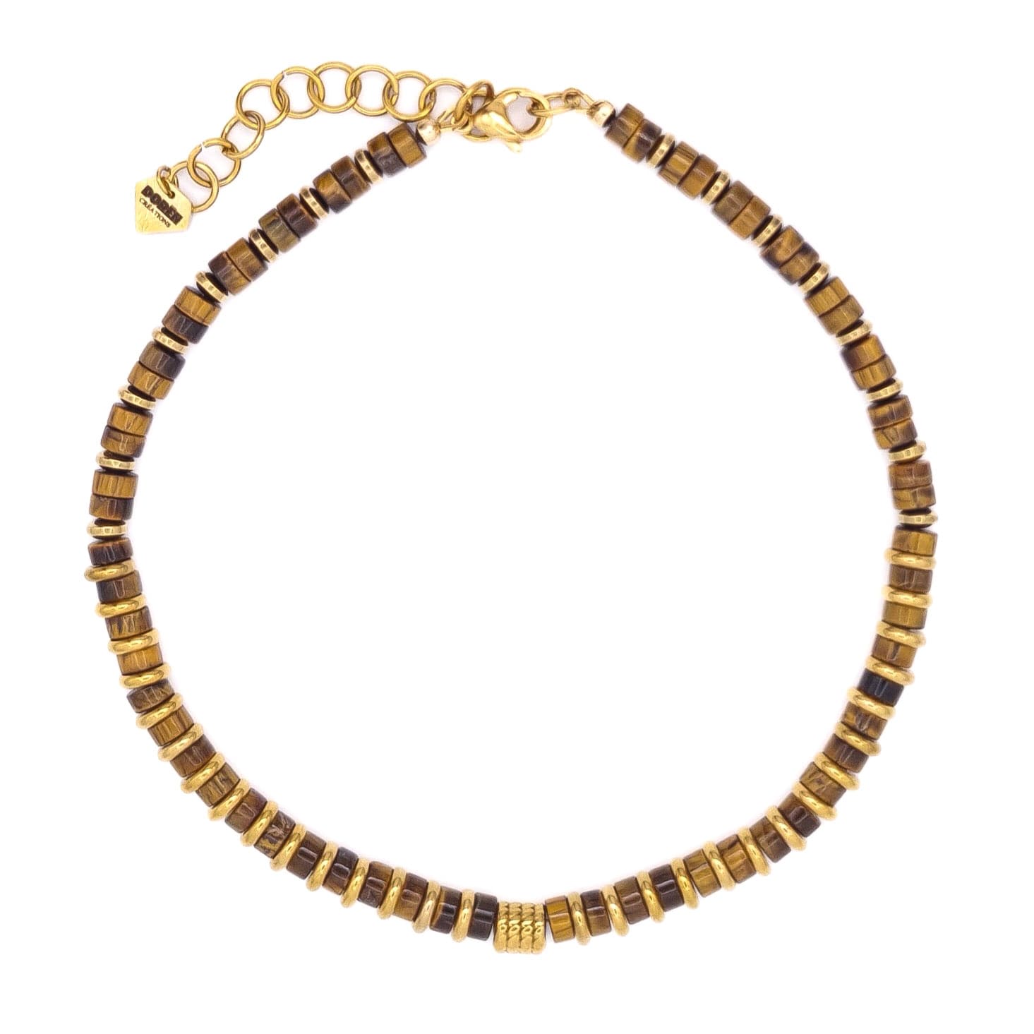 COLLIER ZOE OEIL DE TIGRE