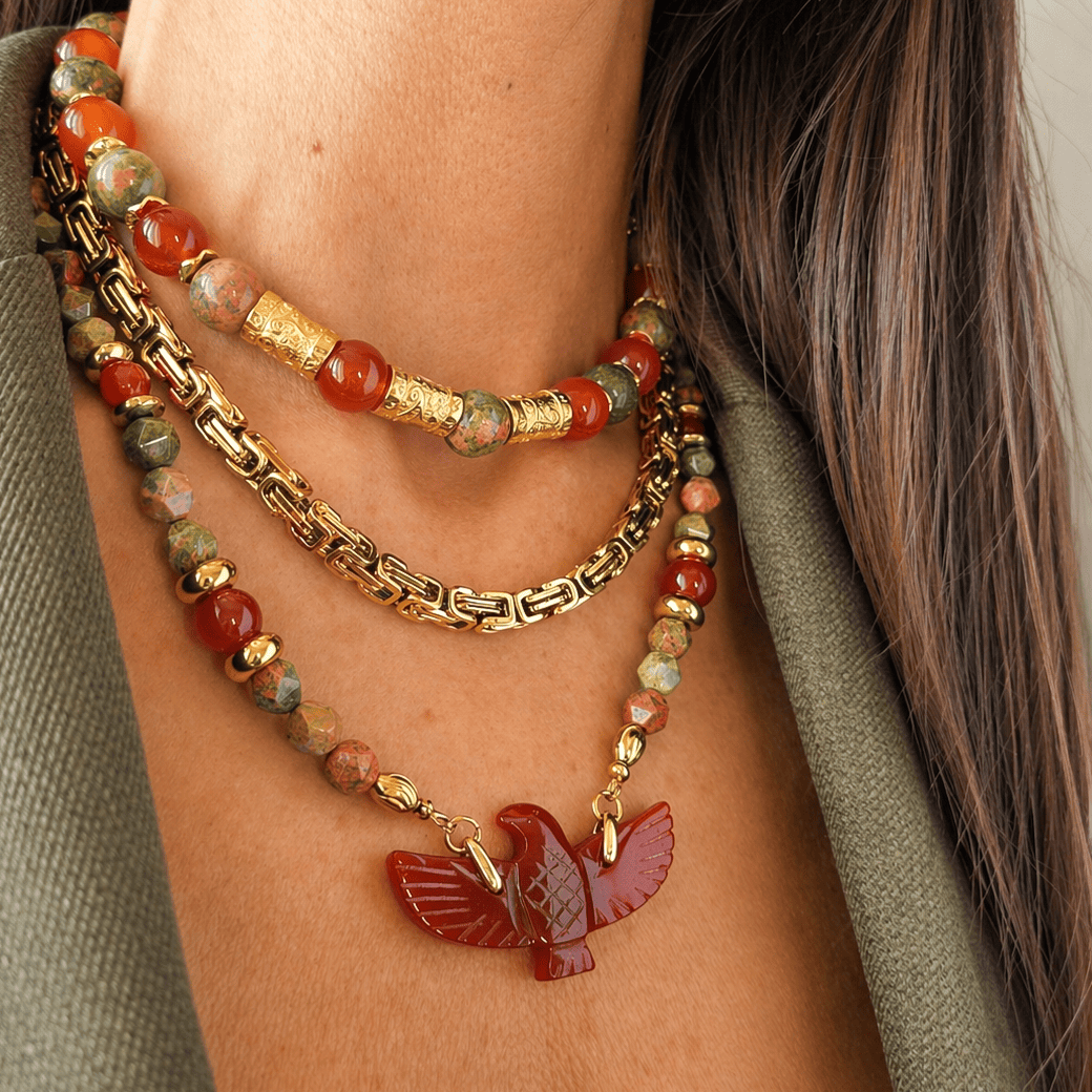 COLLIER ALMA GOLD