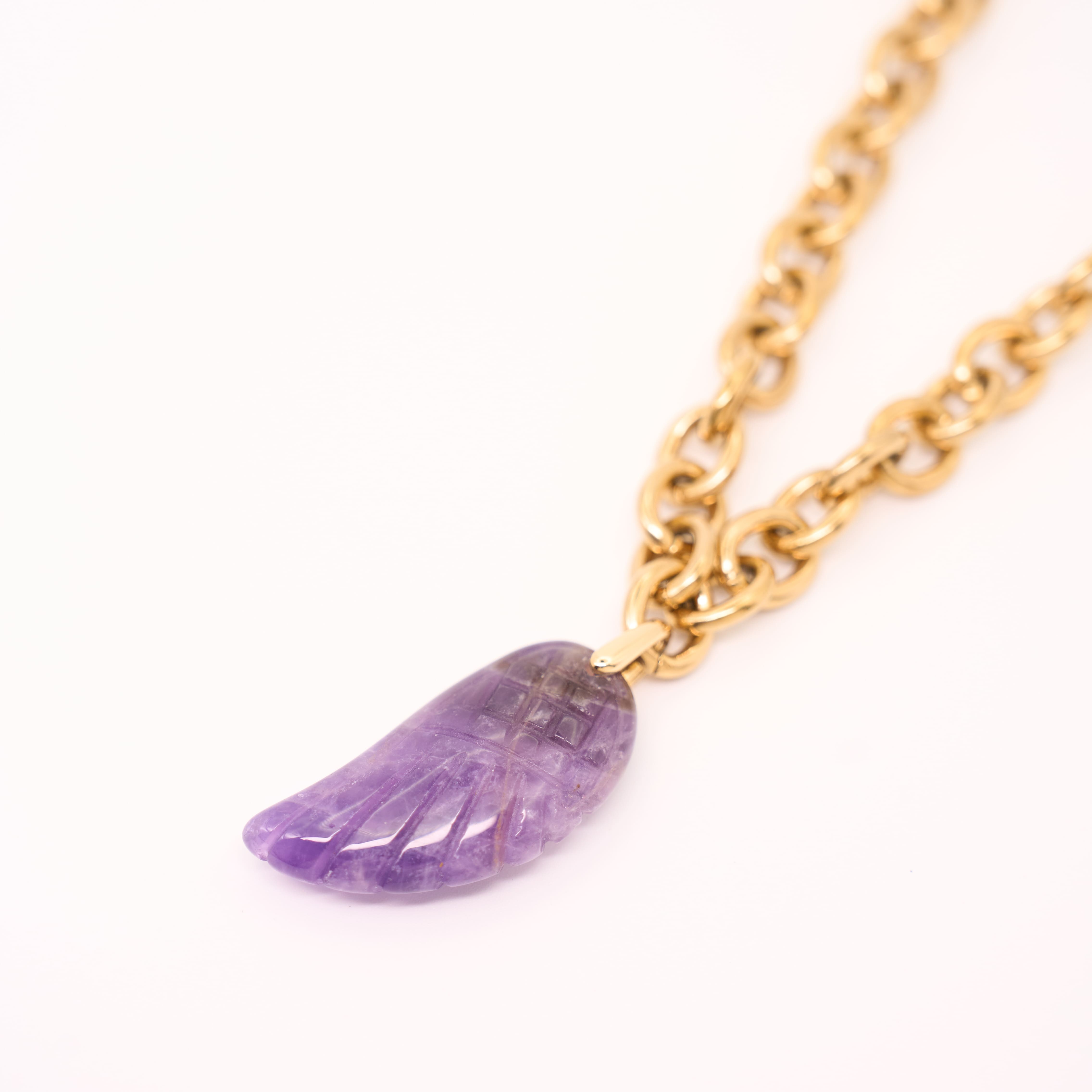 COLLIER NERIA AMETHYSTE