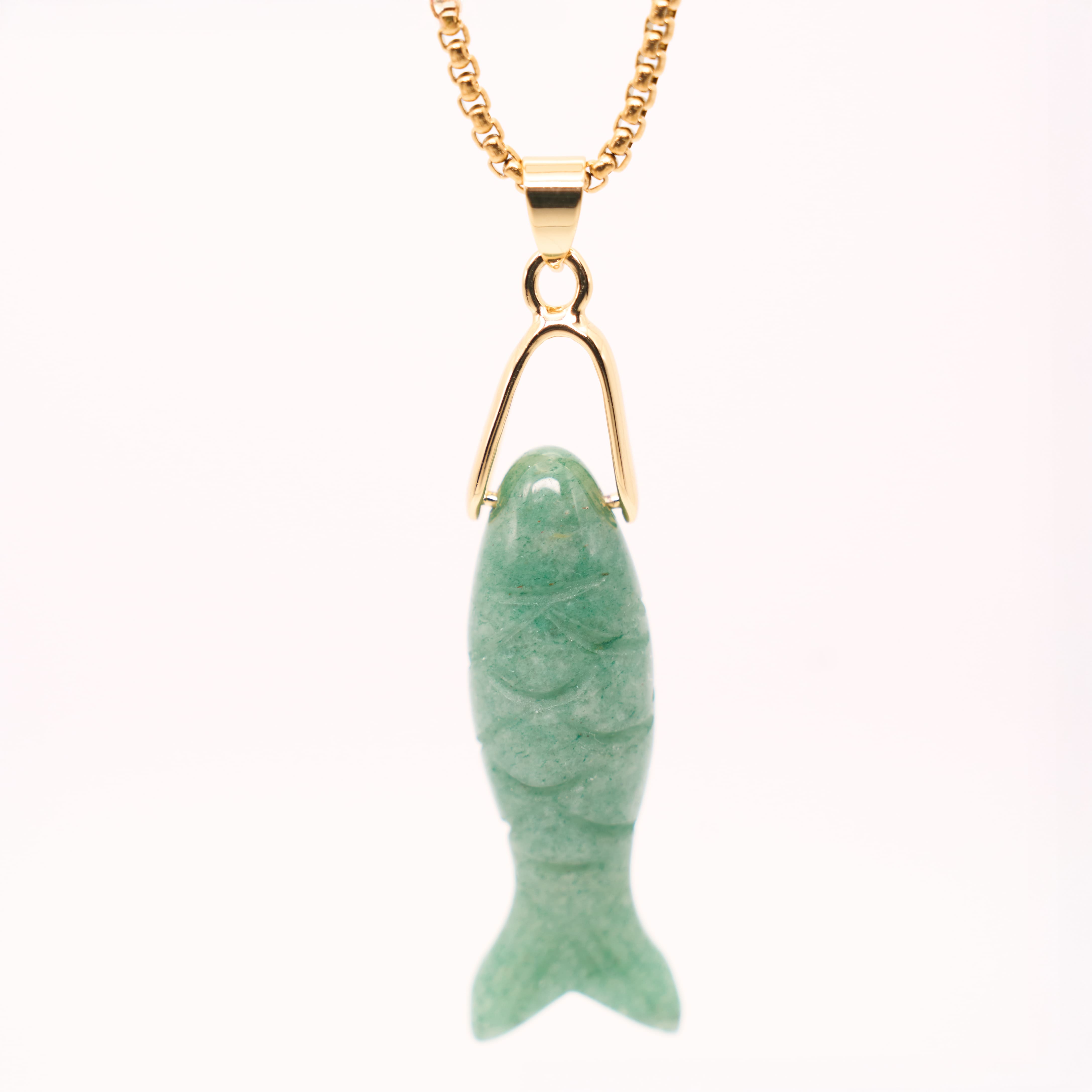 COLLIER ORIA AVENTURINE