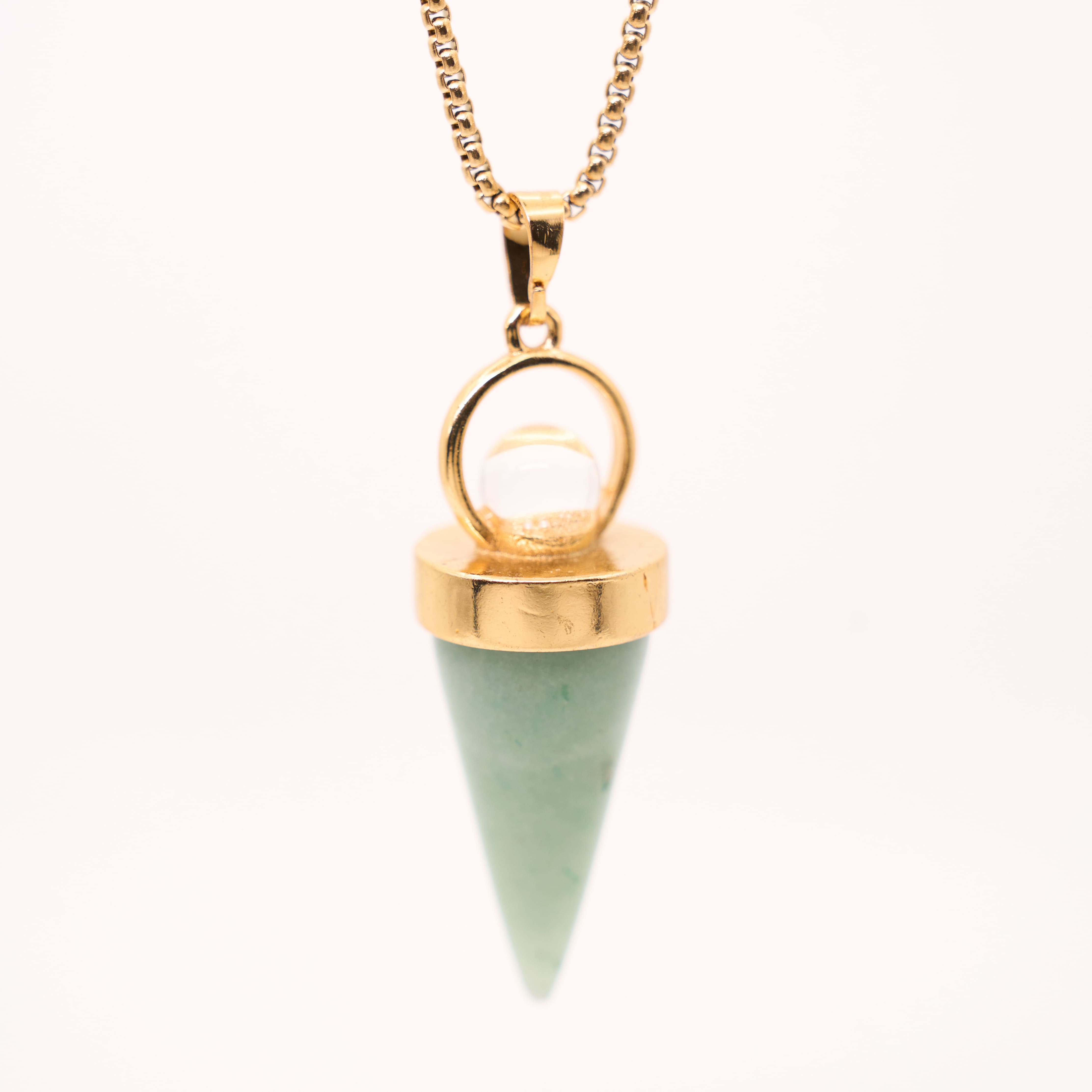 COLLIER DELIA AVENTURINE
