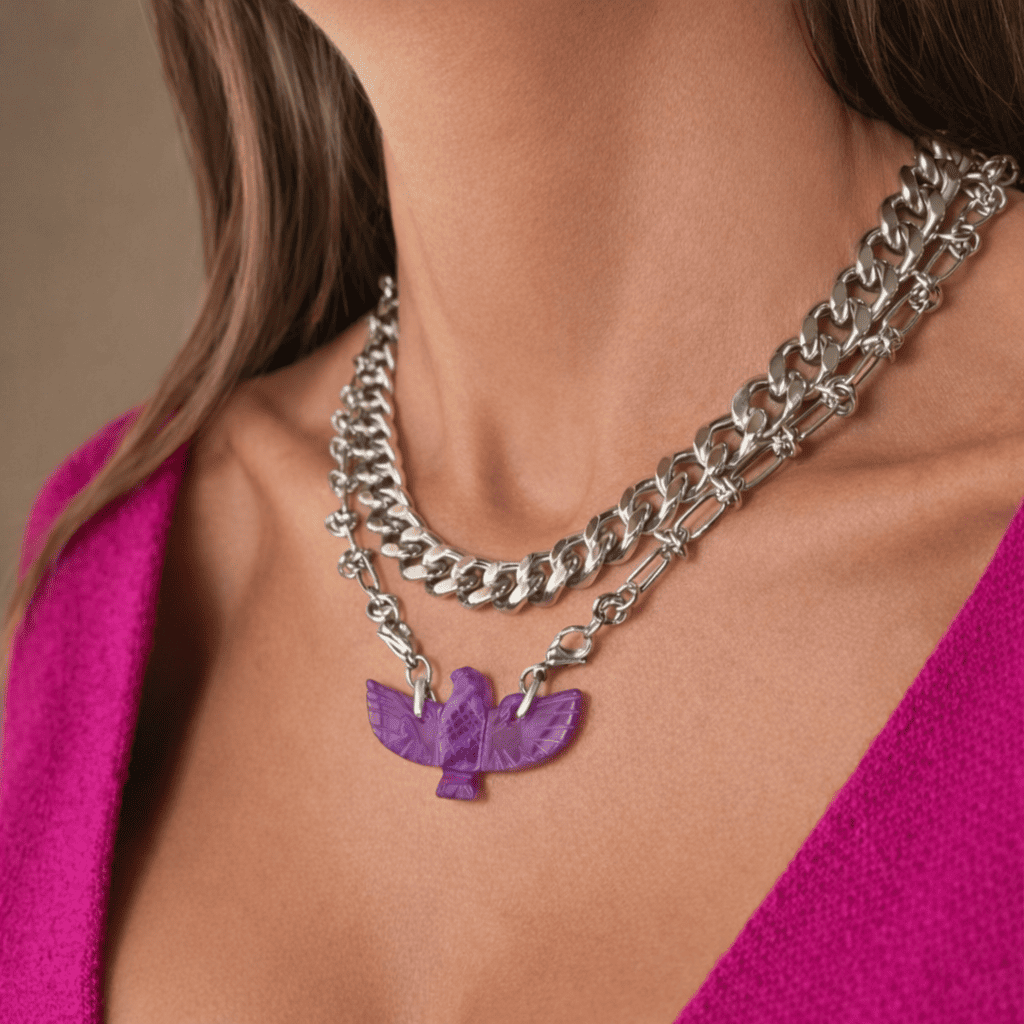 COLLIER ARIA SILVER – PENDENTIF INTERCHANGEABLE