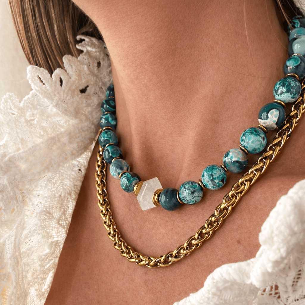 COLLIER JINA GREEN