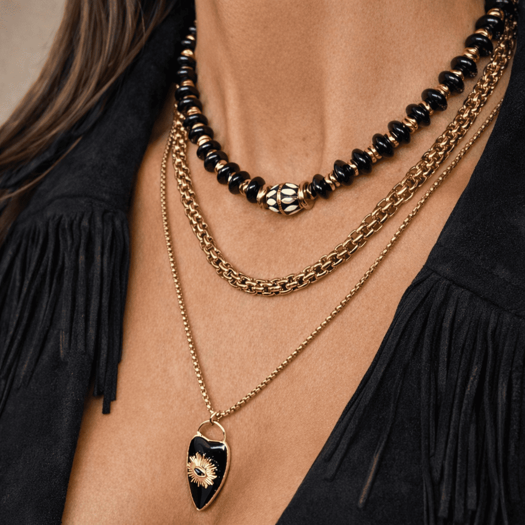 COLLIER MONA AGATE